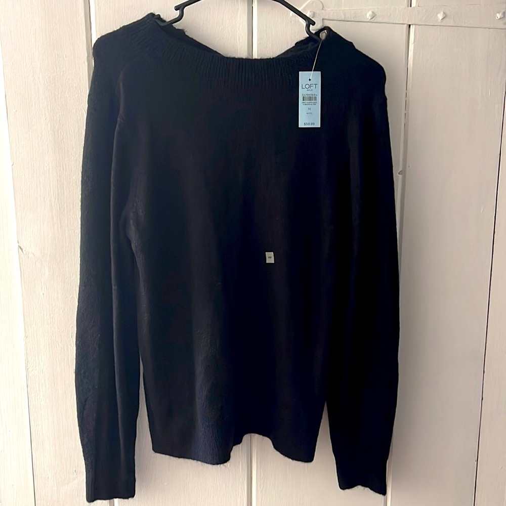 Black loft sweater